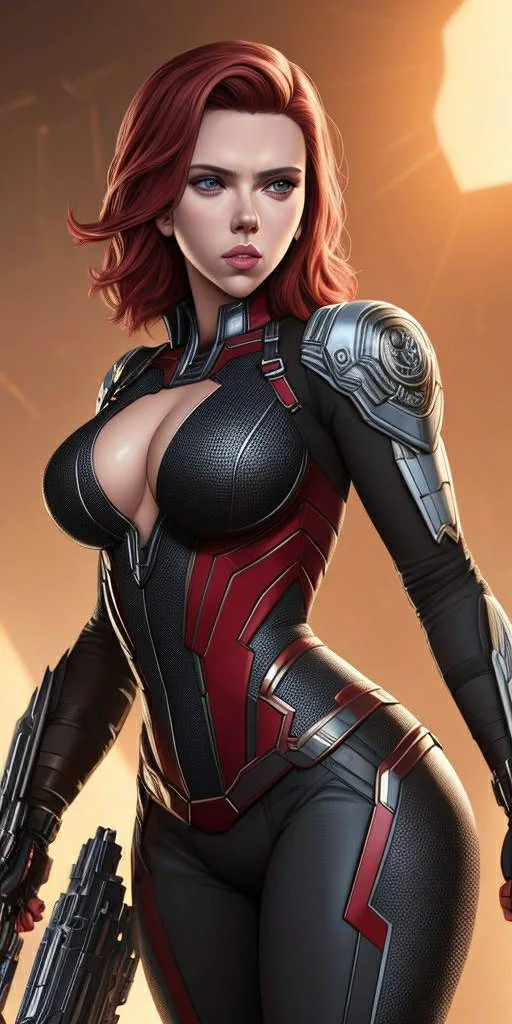 Scarlett Johansson generó una imagen con IA vestida de manera sexy